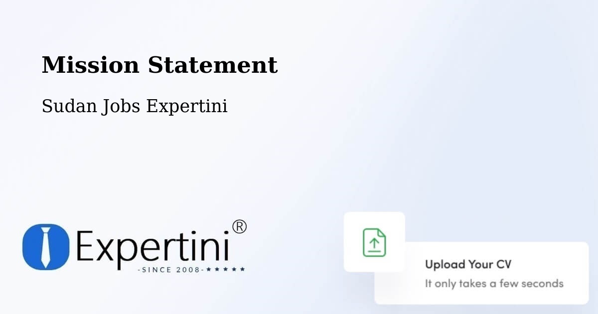 Corporate Mission – Kināna - Sudan Jobs Expertini