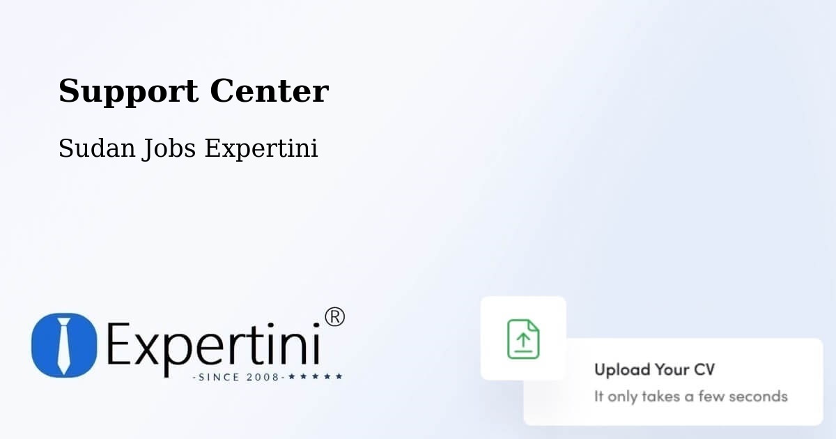 Support Services – Kināna - Sudan Jobs Expertini